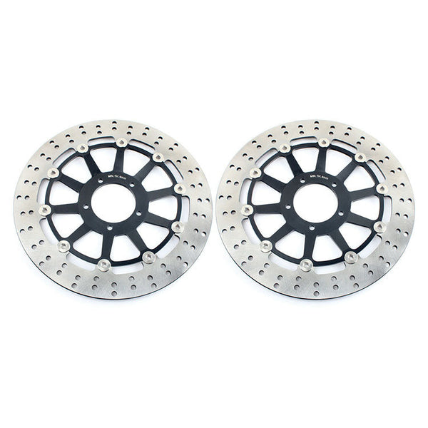 Front Rear Brake Disc Rotors for Ducati 848 EVO 2011-2013 / Monster S4R/S4RS Testastretta 2006-2008 / Monster S4RS Tricolore 2008