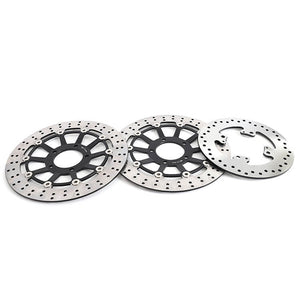 2pcs Front & Rear Brake Disc Rotors for Triumph Sprint ST 1050 ABS 2005-2009