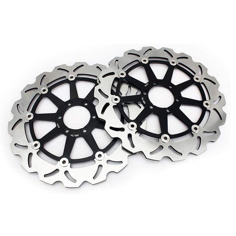 2pcs Front Brake Disc Rotors for Bimota YB7 1989 Vdue 500 1997-2000 Tesi 1D 1990-1991