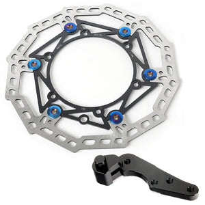 For KTM 125-530 EXC EXC-F SX SXF SXS SXS-F XC XC-F XC-W 2008-and UP 270mm Oversize Front Brake Disc & Bracket