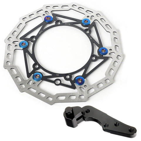 For Husqvarna TC125 TC250 TE125 TE250 TE300 FC250 FC350 FC450 FE250 FE350 FE450 FE501 FE510 2014-UP 270mm Front Brake Disc & Bracket