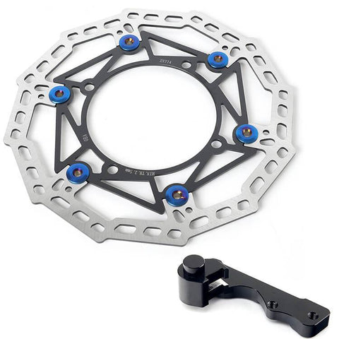 For Suzuki RMZ250 2007-2018 / RMZ450 2005-2017 / RMX450 2010-2019 270mm Oversize Front Brake Disc & Bracket