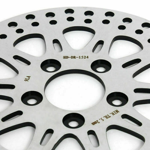 Rear Brake Disc Rotor With Pads For Harley Davidson Sportster XL883 / XL1200 2014-2023