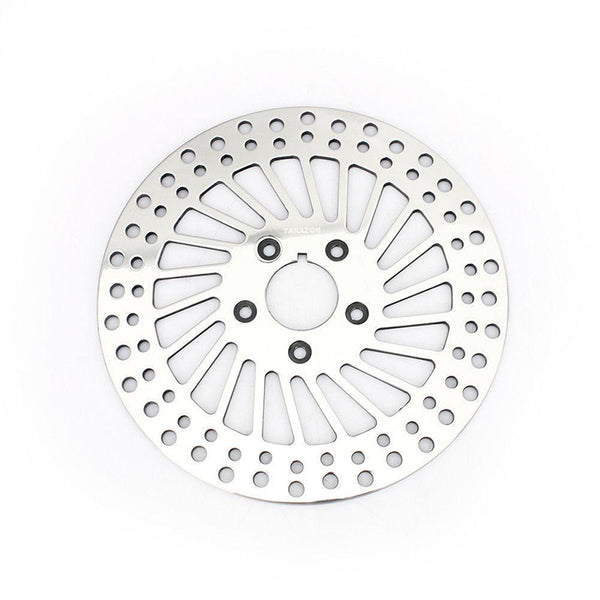 Front Brake Disc Rotor With Pads For Harley Davidson Touring FLHRCI Road King Classic Anniversary EFI 1998