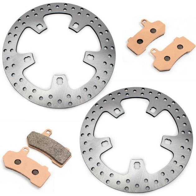 2 Harley Front Brake Disc Rotors Roadking Roadglide 2 Harley Front Brake Disc Rotors Roadking Roadglide
