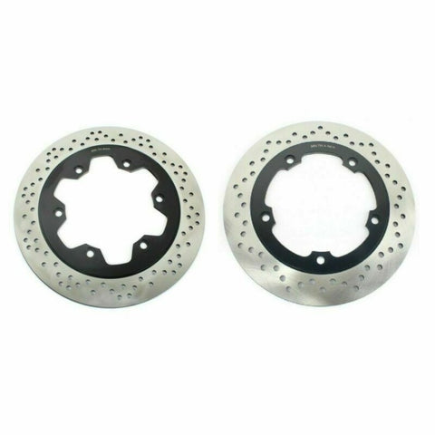 Front Rear Brake Disc for Triumph America 865 EFI 2008-2015 / America 790 Carb 2002-2007 / Bonneville America 790 2002-2006