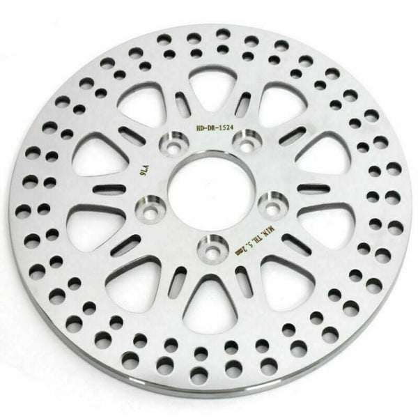 Rear Brake Disc Rotor With Pads For Harley Davidson Sportster XL883 / XL1200 2014-2023